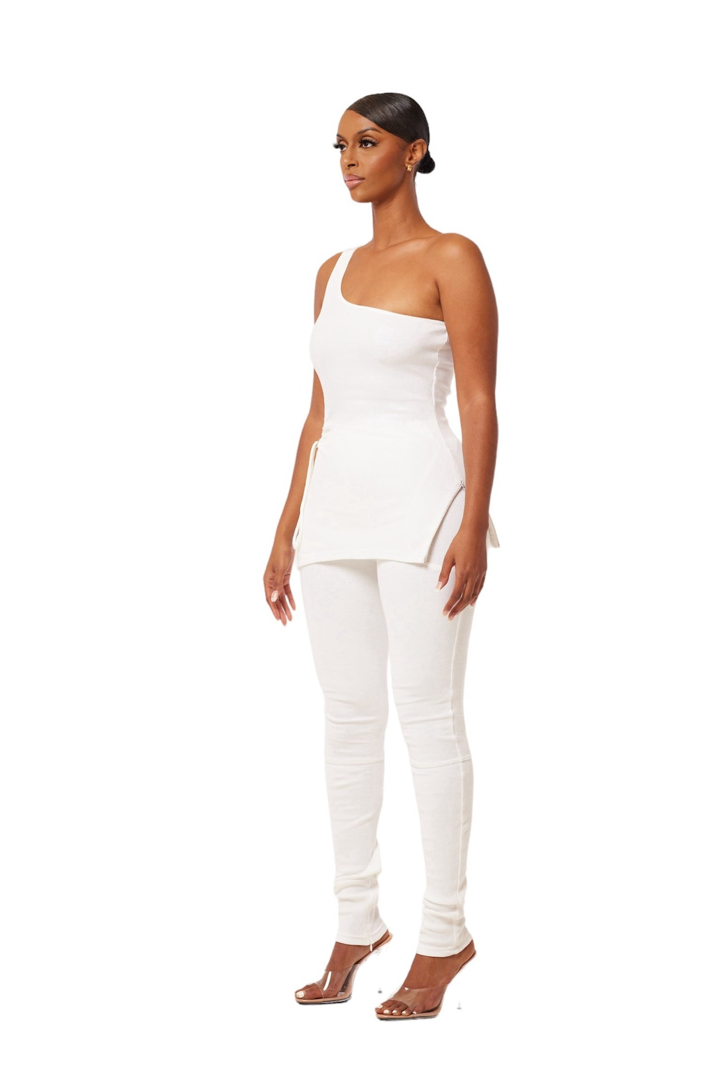 PAREEN TOP - WHITE ECRU