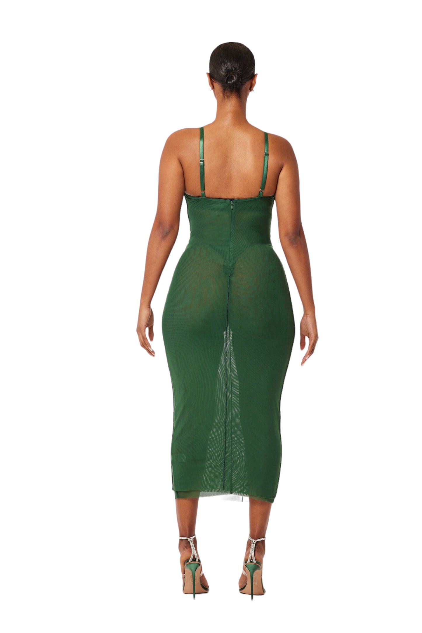 TULAH DRESS - POSY GREEN