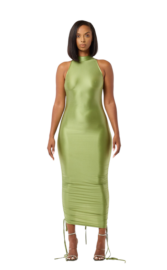 SOVEREIGN DRESS - CALISTE GREEN